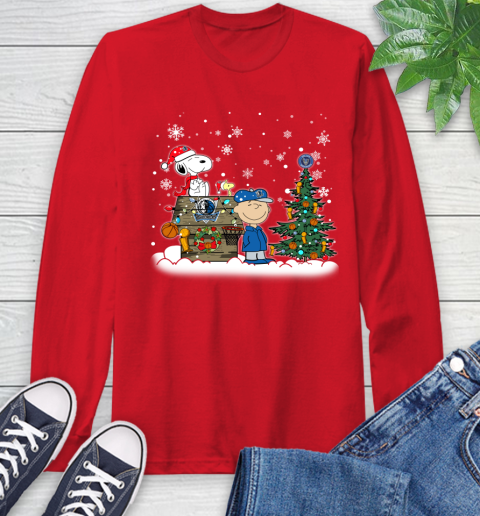 Dallas Mavericks NBA Basketball Christmas The Peanuts Movie Snoopy Championship Long Sleeve T-Shirt 11