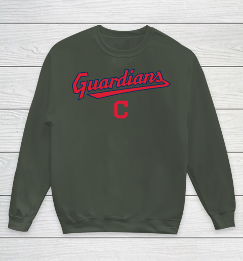 Cleveland Guardians t shirt  Cleveland Indians shirt Youth Sweatshirt 10