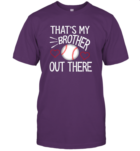 auqv new baseball sister shirt cute baseball gift for sisters jersey t shirt 60 front team purple