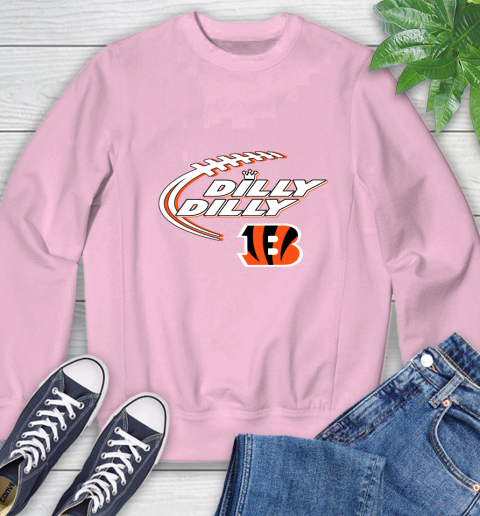 NFL Cincinnati Bengals Dilly Dilly Football Sports Sweatshirt 9