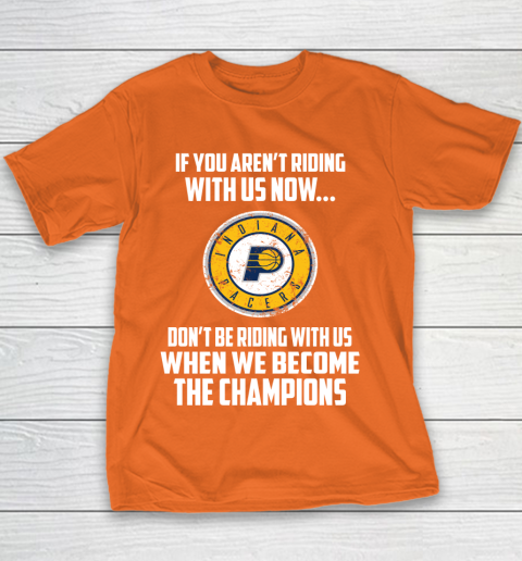 NBA Indiana Pacers Basketball We Become The Champions Youth T-Shirt 4