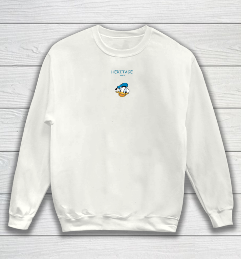 Heritage Donald Duck Shirt (print on front and back) Sweatshirt