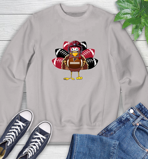 Atlanta Falcons Turkey Thanksgiving Day Sweatshirt 12
