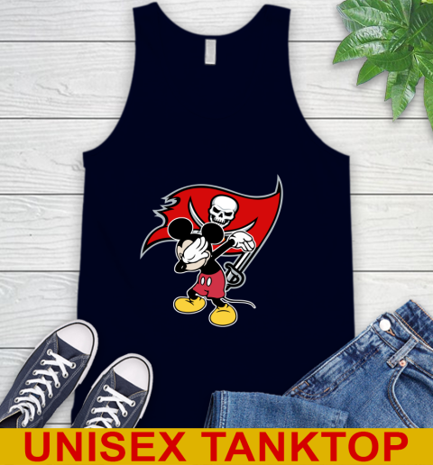 Tampa Bay Buccaneers NFL Football Dabbing Mickey Disney Sports Tank Top 3