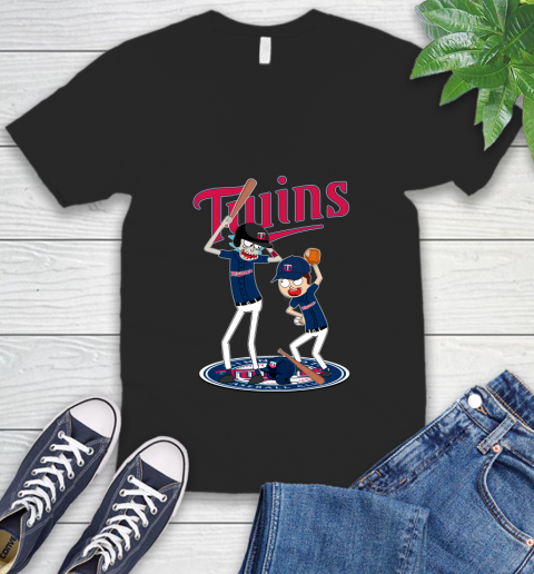 MLB Minnesota Twins Rick And Morty Baseball 50