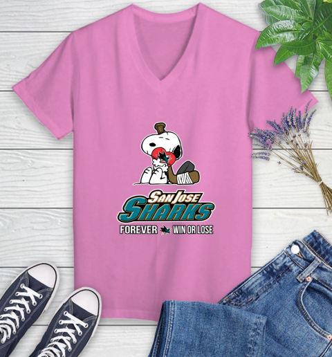NHL The Peanuts Movie Snoopy Forever Win Or Lose Hockey San Jose Sharks 90