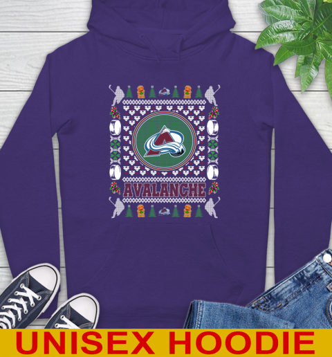 Colorado Avalanche Merry Christmas NHL Hockey Loyal Fan Hoodie 5