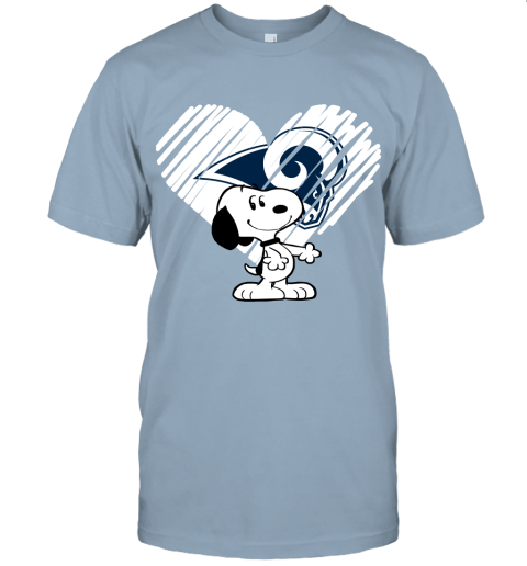 jo4w a happy christmas with los angeles ram snoopy jersey t shirt 60 front light blue