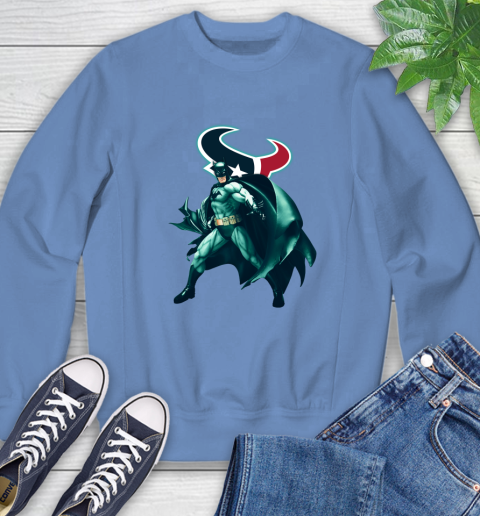 NFL Batman Football Sports Houston Texans Sweatshirt 11