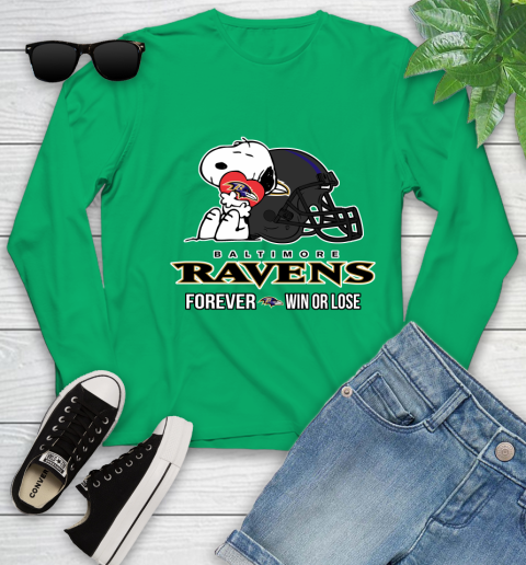 NFL The Peanuts Movie Snoopy Forever Win Or Lose Football Baltimore Ravens 130