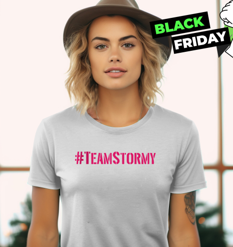 Team Stormy Daniels Pink Logo Women's T-Shirt
