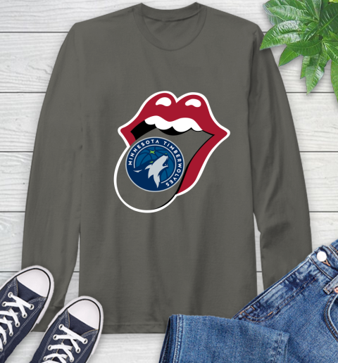 Minnesota Timberwolves NBA Basketball Lips I Root For My Team Adoring Fan 65