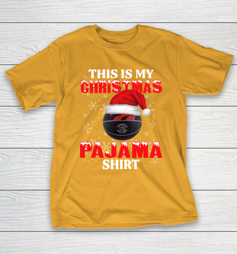 Toronto Raptors This Is My Christmas Pajama Shirt NBA T-Shirt 2