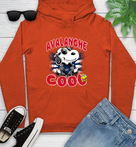 NHL Hockey Columbus Blue Jackets Cool Snoopy Shirt Youth Hoodie 4