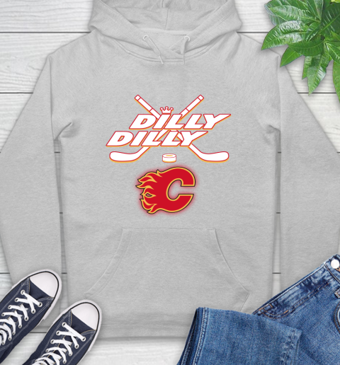NHL Calgary Flames Dilly Dilly Hockey Sports Hoodie 6