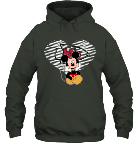 NFL Kansas City Chiefs The Heart Mickey Mouse Disney Football T Shirt 1AlB7UFB4UQ hoodie 23 95 151514 front forest