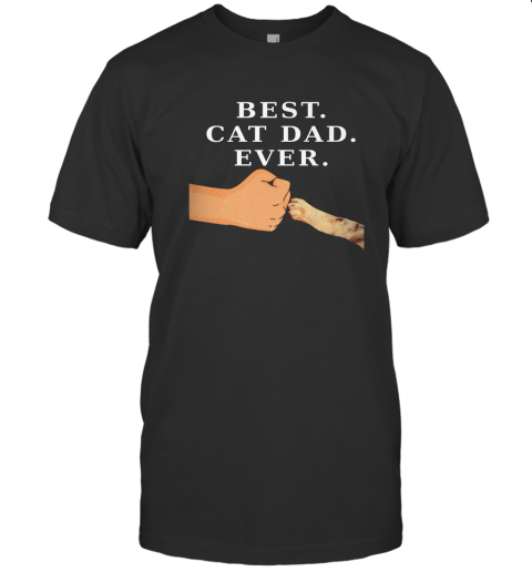 Best Cat Dad Ever Paw Fist Bump