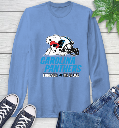 NFL The Peanuts Movie Snoopy Forever Win Or Lose Football Carolina Panthers 68