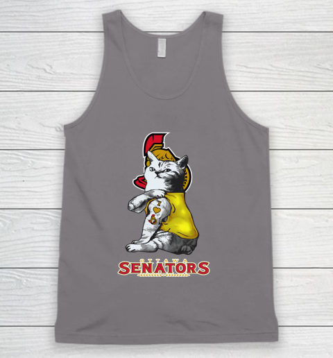 NHL My Cat Loves Ottawa Senators Hockey Tank Top 6