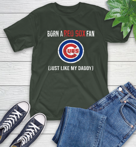 MLB Baseball Chicago Cubs Loyal Fan Just Like My Daddy Shirt T-Shirt 6
