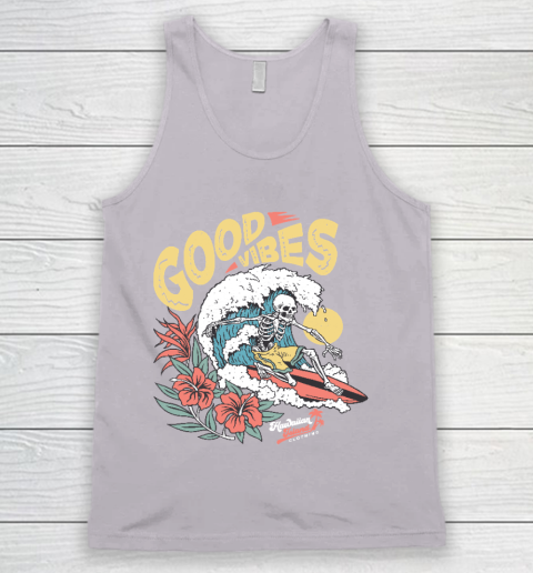 Good Vibes Skeleton Surfer Tank Top 3