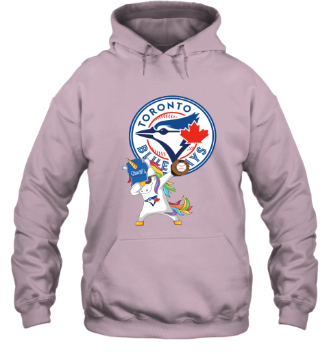 Hip Hop Dabbing Unicorn Flippin Love Toronto Blue Jays Hoodie