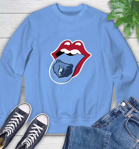 Memphis Grizzlies NBA Basketball Lips I Root For My Team Adoring Fan 35