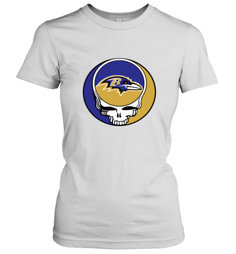 NFL Team Baltimore Ravens x Grateful Dead Women's T-Shirt
