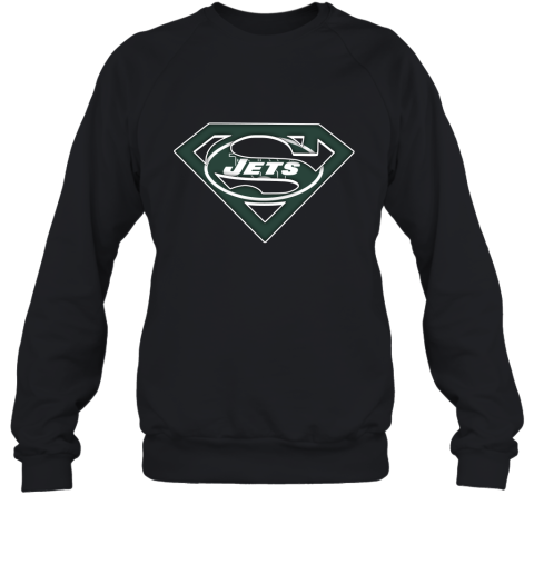 We Are Undefeatable The New York Jets x Superman NFL Sweatshirt