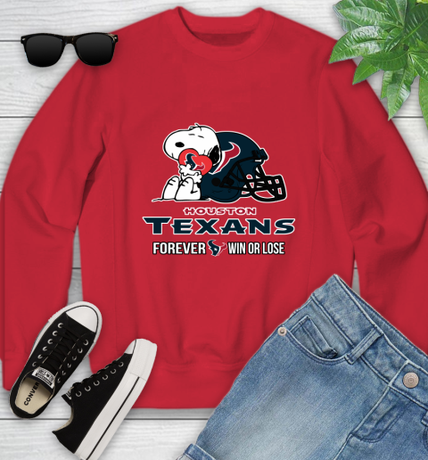 NFL The Peanuts Movie Snoopy Forever Win Or Lose Football Houston Texans 123
