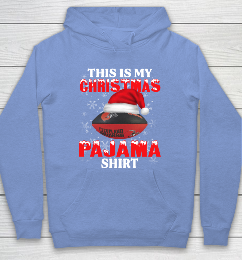 Cleveland Browns This Is My Christmas Pajama Shirt NFL Hoodie 8