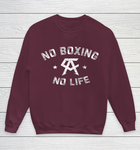Canelos Funny Saul Alvarez boxer No Boxing No Life Youth Sweatshirt 4