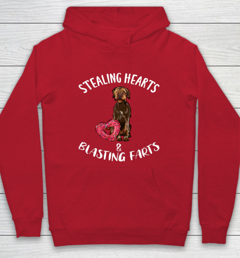 Stealing Hearts Blasting Farts Wirehaired Pointing Griffon Hoodie 7