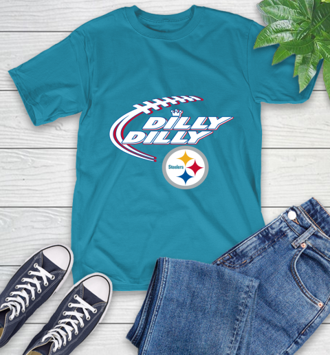 NFL Pittsburgh Steelers Dilly Dilly Football Sports T-Shirt 8
