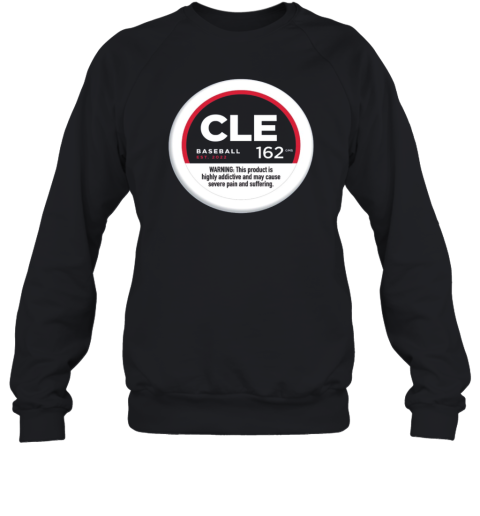 Severe Pain and Suffering Cleveland Baseball Fans Premium Sweatshirt