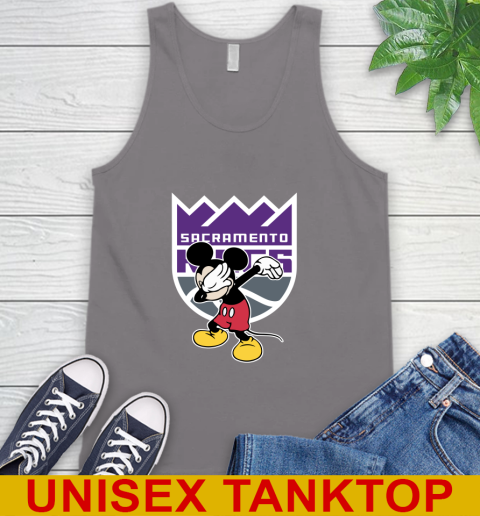 Sacramento Kings NBA Basketball Dabbing Mickey Disney Sports Tank Top 7