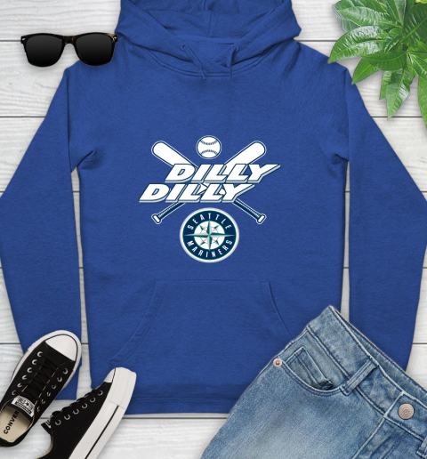 MLB Seattle Mariners Dilly Dilly Baseball Sports Youth Hoodie 9