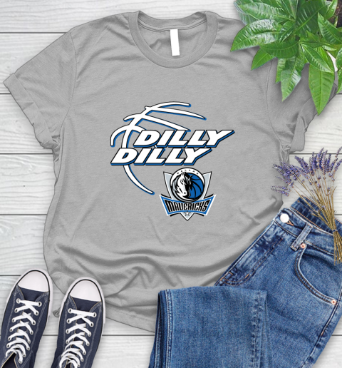NBA Dallas Mavericks Dilly Dilly Basketball Sports Women's T-Shirt 5