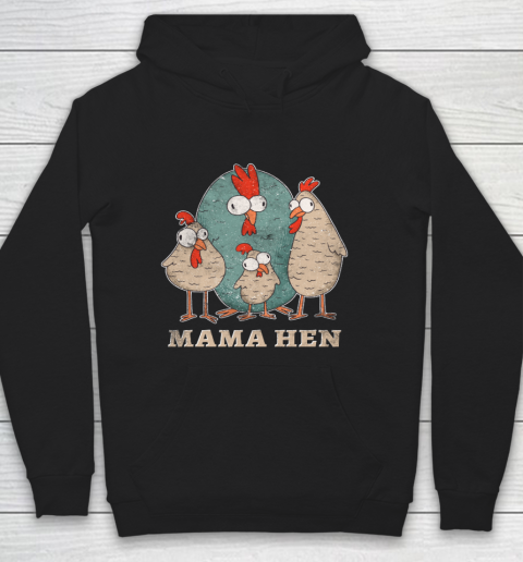 Mama hen Chicken Farmer Hoodie