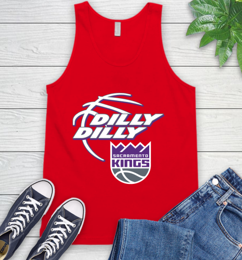 NBA Sacramento Kings Dilly Dilly Basketball Sports Tank Top 6