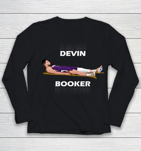 Devin Booker Phoenixes Suns Youth Long Sleeve