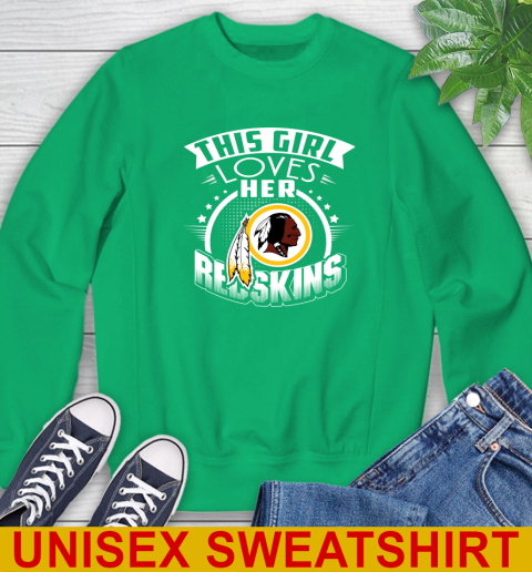 Washington Redskins NFL Football This Girl Loves Her Team 32