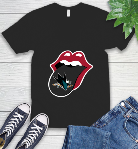 San Jose Sharks NHL Hockey Lips I Root For My Team Adoring Fan 50