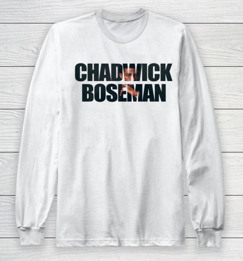 Chadwick Boseman Long Sleeve T-Shirt