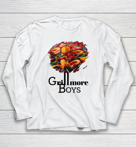 Grillmore Boys Funny Long Sleeve T-Shirt