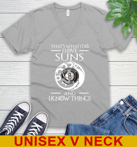 Brooklyn Nets NBA Basketball That's What I Do I Love My Team And I Know Things Game Of Thrones 49