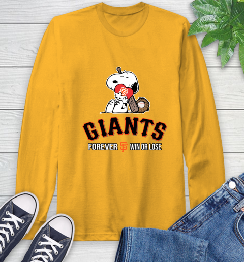 MLB The Peanuts Movie Snoopy Forever Win Or Lose Baseball San Francisco Giants 60