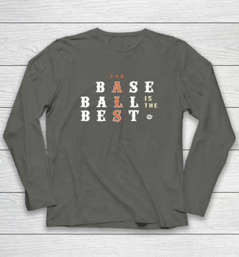 End ALS Baseball Is The Best Long Sleeve T-Shirt 4