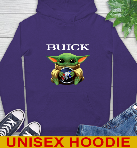 Star Wars Baby Yoda Hugs Buick Car Shirt 17