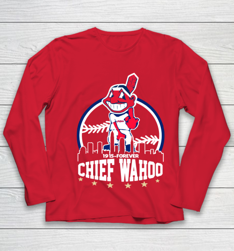 Chief Wahoo Shirt Cleveland Indians 1915 Forever Youth Long Sleeve 8